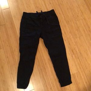 Lou & Grey Lounge Pants Black Size Small Petite